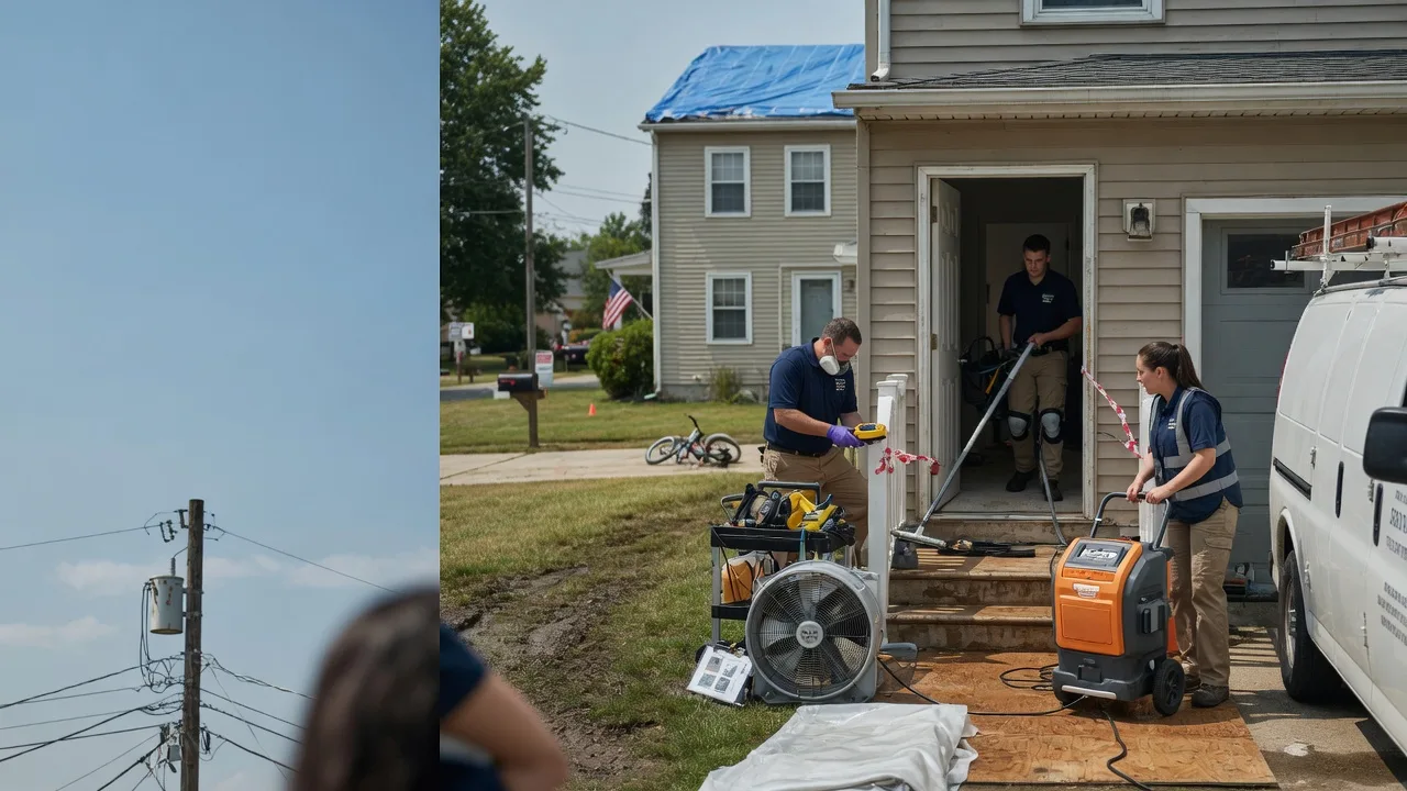Water Damage Repair in Ossian, IN near me